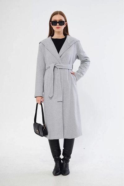 alluria Hooded Cashmere Coat