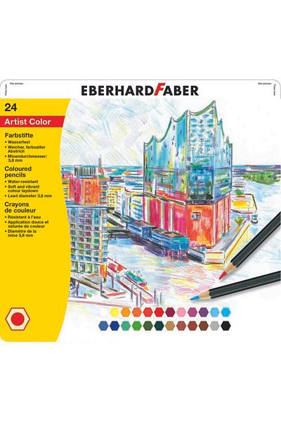 Eberhard Faber Artist Color Crayon 24 Colors