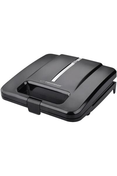 ESPERANZA Aparat pentru sandvișoare Esperanza Parmigiano EKT010, 1000W (Negru)