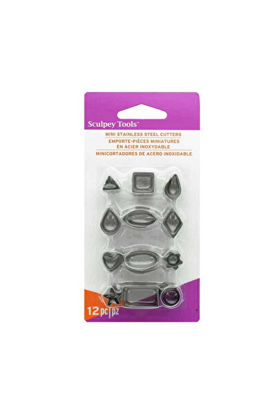 Sculpey Premo Metal Kesici 12 Parça Geometrik