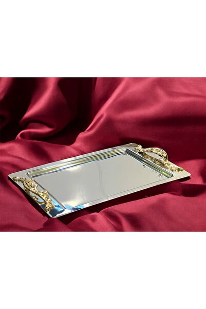 Tiamo Angel Tea Tray Gold Width: 33 cm Height: 50 cm