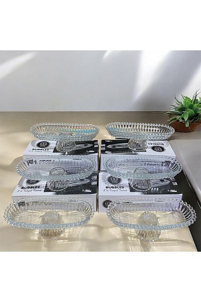 DAFE HOME Beaded 20 cm Presentation Stand Tiny Presentation Stand 6 Pieces 20 cm Presentation Stand