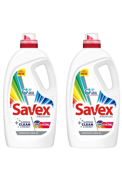 SAVEX Liquid Detergent 4.5l Color X 2