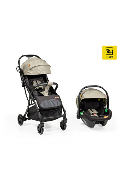 Baby2Go 2540 Toyger T/S Travel Pusetli Kabin Bebek Arabası Kahverengi