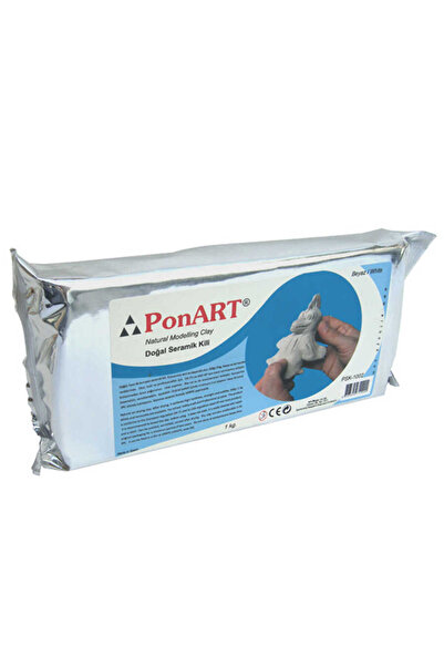 Ponart Ceramic Clay 1kg White