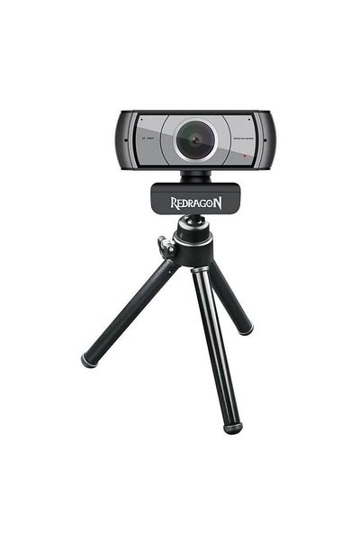REDRAGON Cameră Web Redragon Apex, USB 2.0, 1080p (Negru)