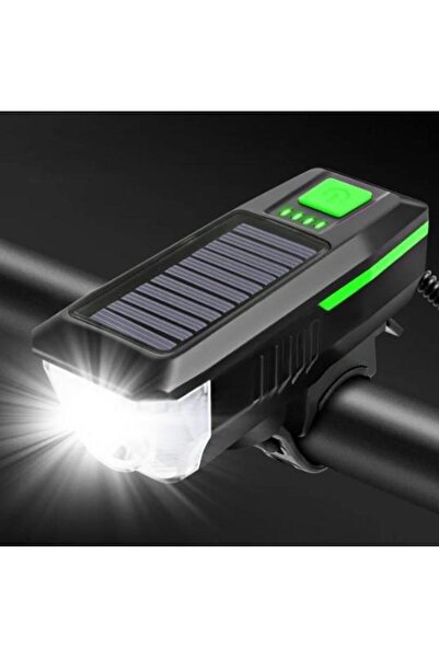SARİSSA BİSİKLET Forte Gt Solar Enerjili Usb Şarjlı Led Far Kornalı Ve Su Geç...