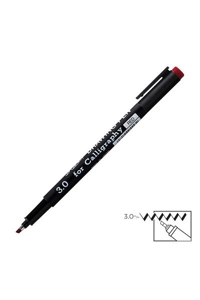 Snowman Calligraphy Pen - Red 3.0