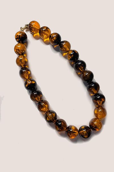New Obsessions Women's Necklace with Big Beads - 20mm Beads