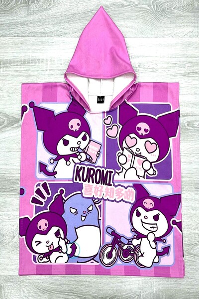 DeKuBaby Νέα σεζόν 100% βαμβάκι KUROMI με σχέδιο χαρακτήρων K με κουκούλα Παι...