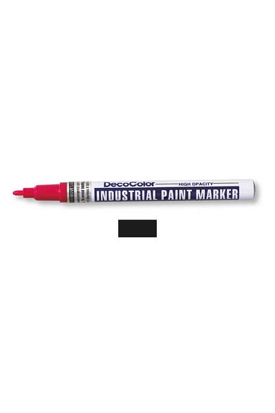Marvy DecoColor Industrial Paint Marker Multipurpose Painting Marker BLACK