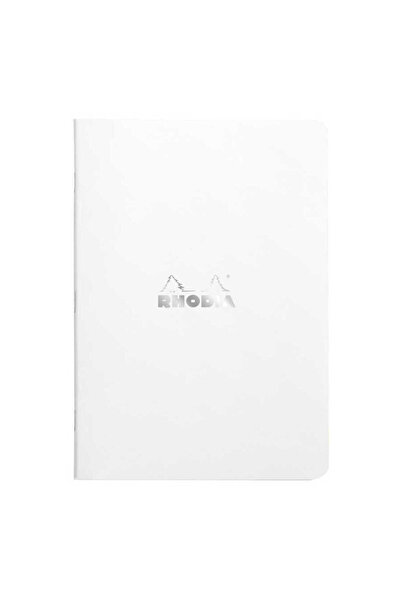 Rhodia Basic A5 Kareli Defter Beyaz Kapak 48 Yaprak
