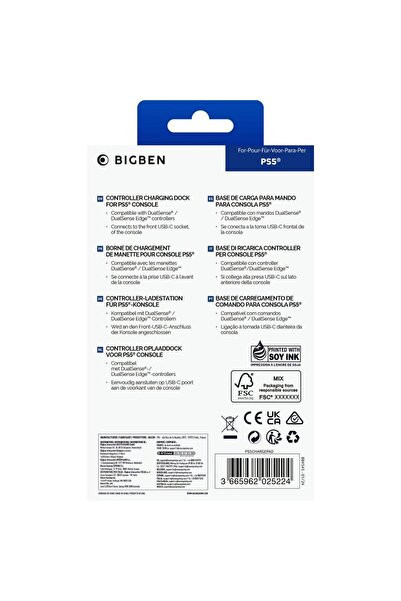 Bigben BigBen Dock charging station for PlayStation 5 controllers