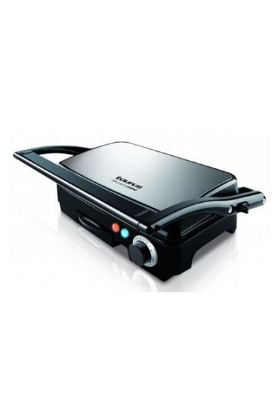 Taurus Gratar electric Taurus Grill & Co Legend, 1500W, Termostat, Placi antiaderente, Deschidere 180