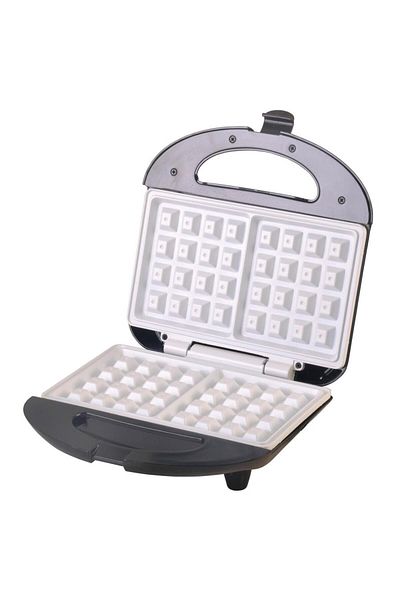 CAMRY Aparat de preparat waffle/ vafe Camry CR 3019, 700 w, placi ceramice, Negru