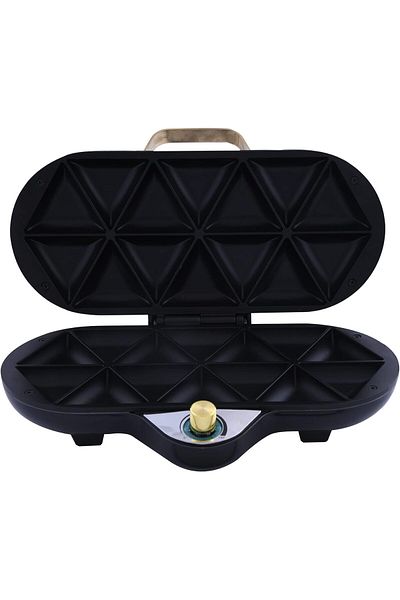 ALSAIF Electric Samosa Maker , 1300w, Black/gold