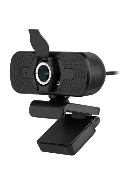 Rebel Cameră Web REBEL KOM1056, Full HD, CMOS, USB, Microfon (Negru)