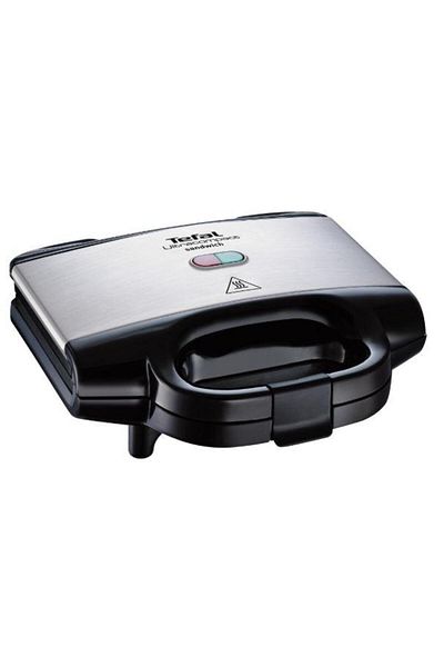 TEFAL Aparat pentru sandvișuri Tefal Ultracompact SM157236, 700 W (Negru/Inox)