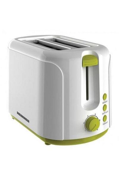 Heinner Prajitor de paine Heinner Charm TP-750GR, 2 felii, 750W (Alb-Verde)