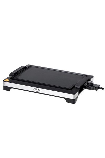 adler Adler AD6613 Electric Grill, 3000 W, Anti-slip, Removable Drain Tray (Black)