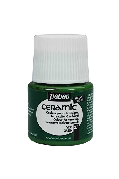 Pebeo Solvent Bazlı Seramik Boya 45ml Şişe - 37 Green