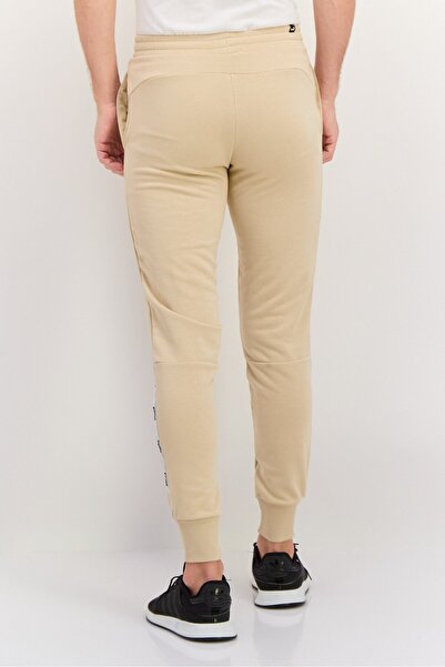 Puma Men Sportswear Fit Drawstring Training Pants, Beige