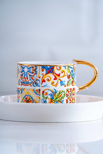 ACAR Ingrid 6 Kişilik Kahve Fincanı Takımı - 90 ml