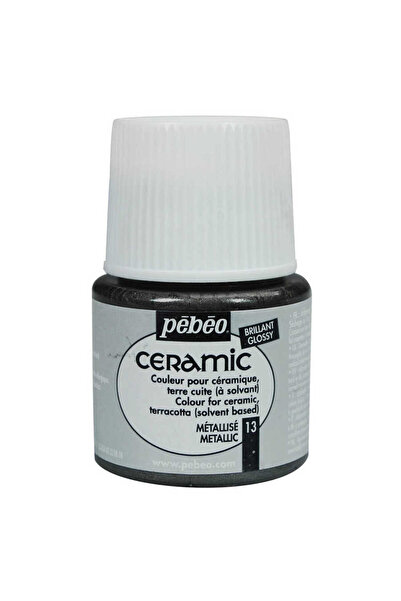 Pebeo Solvent Bazlı Seramik Boya 45ml Şişe - 13 Metallic