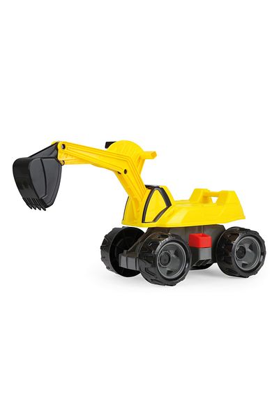 LENA Giant Excavator, Lena, yellow, functional bucket, 68 cm, plastic