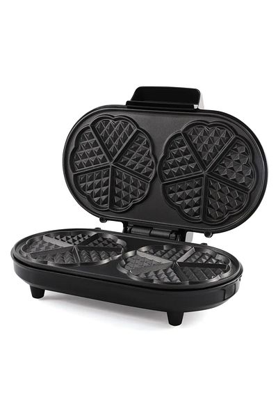 Heinner Aparat de facut gofre Heinner Copper Crown HWF-1000CR, 1000W, buton reglare temperatura