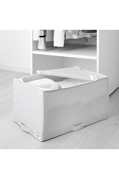 IKEA STUK Storage case, white/grey, 34 x 51 x 28 cm