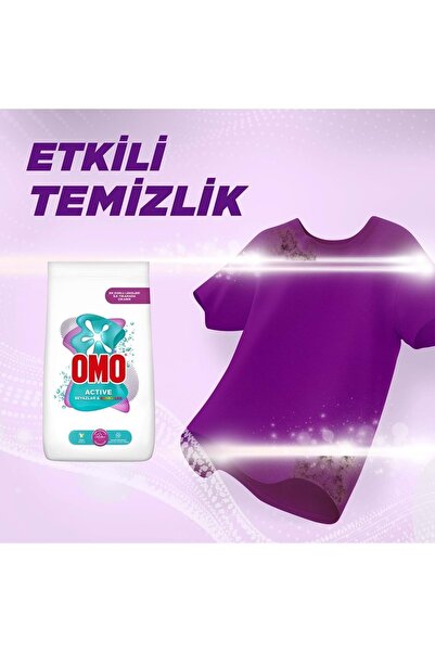 Omo Matik Toz Çamaşır Deterjanı 9KG Beyazlar ve Renkliler (60 Yıkama)