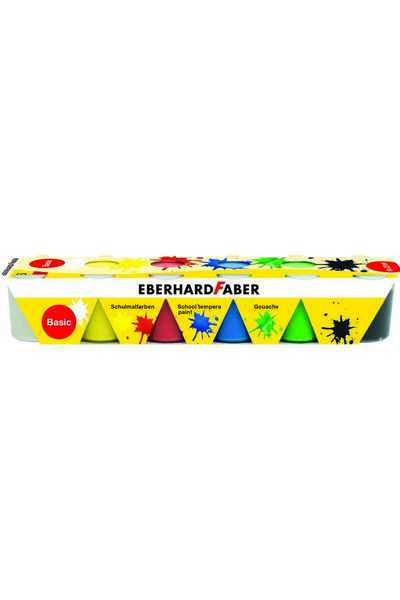 Eberhard Faber School Tempera Guaj Boya 6x25ml Set Basic
