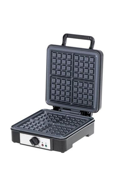 adler Aparat pentru waffe Adler AD 3049, 1800 W, 4 waffe (Negru)
