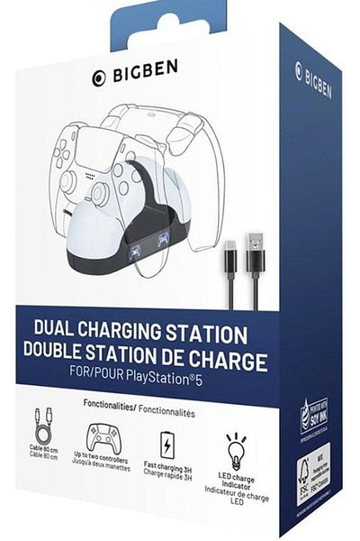 Bigben BigBen ACC-1012 controller charging station for PlayStation 5