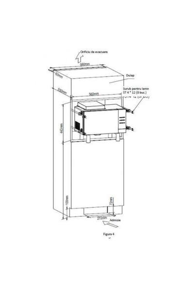 Heinner Heinner HMW-23BIXBK built-in microwave oven, 800W, 23L, 5 levels, Grill (Black/Stainless Steel)