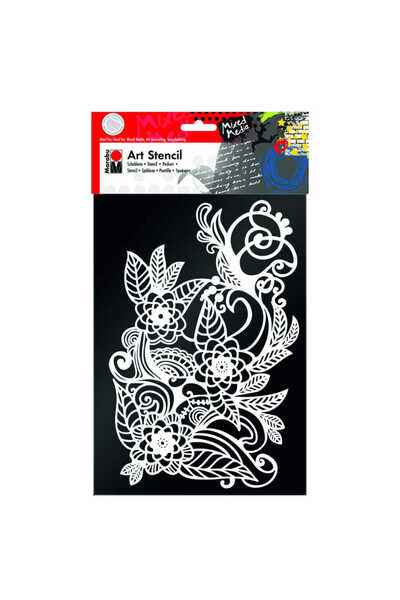 Marabu Art Stencil A4 Zentangle