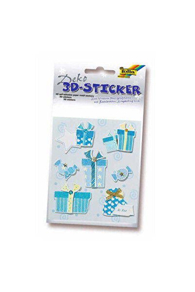 Folia Набір наклейок з 3D-мотивами з паперу, 8 шт.