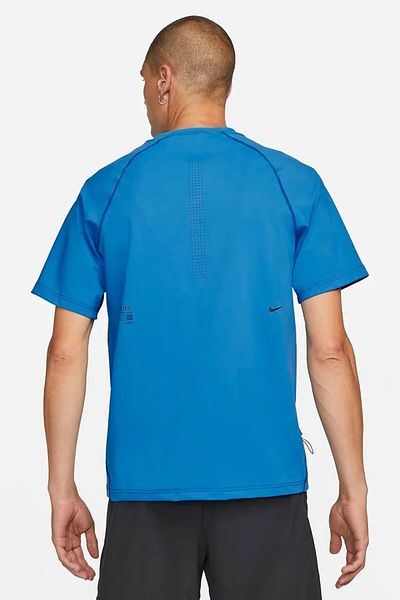 Nike Μπλουζάκι προπόνησης Dri Fit Adv Μπλε Loose Cut Diver Ανδρικό μπλουζάκι προπόνησης Μπλε