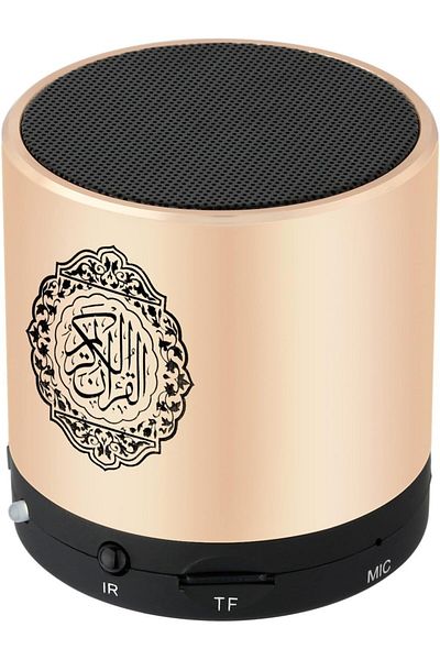 AWH SQ200 سماعة قرآن كريم مع جهاز تحكم عن بعد، MP3، 8 جيجابايت، قابلة لإعادة الشحن عبر USB، FM، ألوان متنوعة