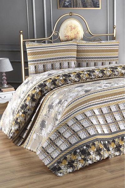 Çeyiz Diyarı Ultrasonic Quilted Bengi Double Bed Cover