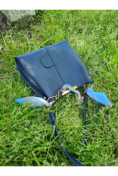 YMZBAG Жіночий шарф ланцюжок аксесуар м'яка шкіра 3 секції рука рука і плече сумка