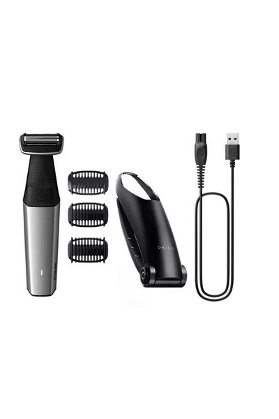 Philips Aparat de tuns zona inghinala si corp rezistent la apa Philips BG5021/15, Autonomie 60 minute
