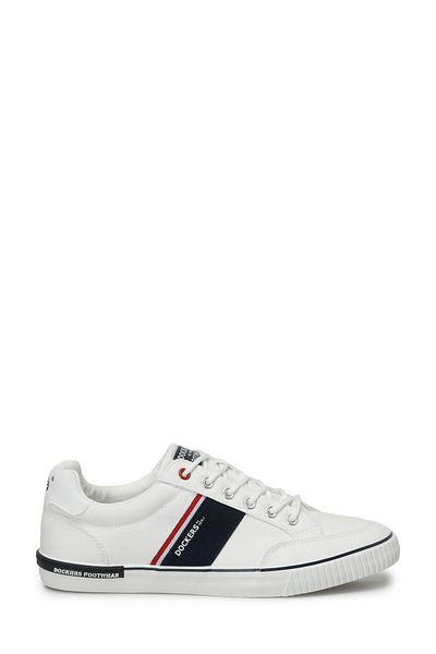 Dockers By Gerli 236525   Pantofi albi pentru bărbați 4FX