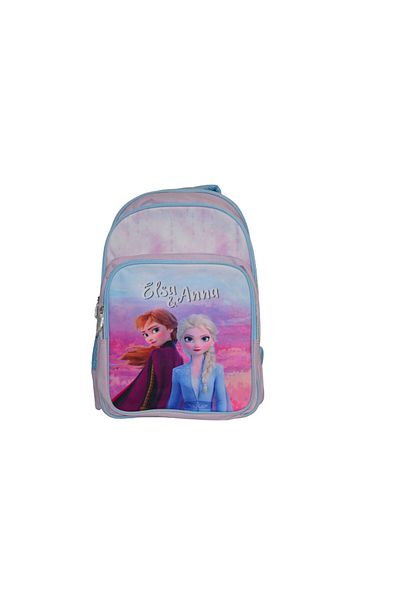 Frozen Children's backpack, 42x27x22 cm, three compartments, multicolor, reinforced and adjustable straps, Frozen