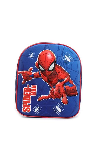 SPIDERMAN Children's backpack, 30x26x10 cm, 3D, multicolor, reinforced and adjustable straps, Spiderman