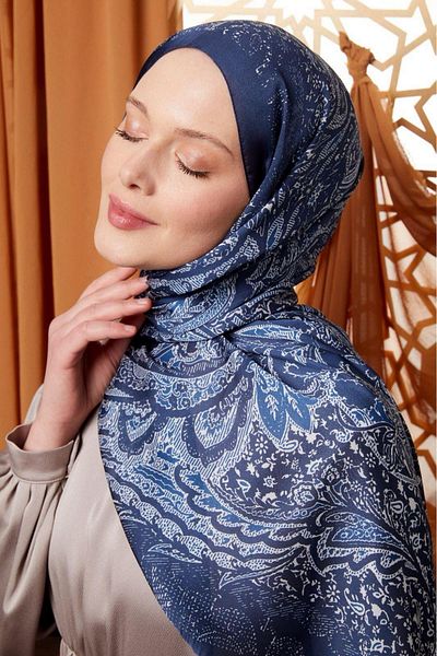 Levidor Indian Silk Shawl Blue 502-02