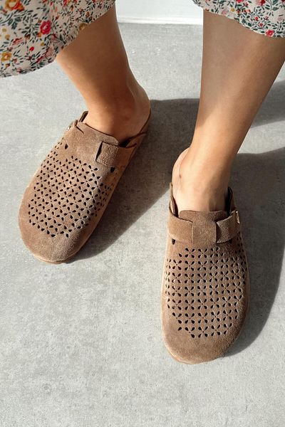 nope21shoess Чехли от естествена кожа Merlot Toprak