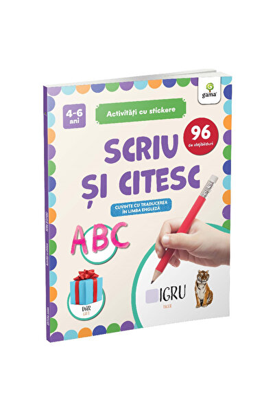 Gama Activități de scriere și citire/autocolante