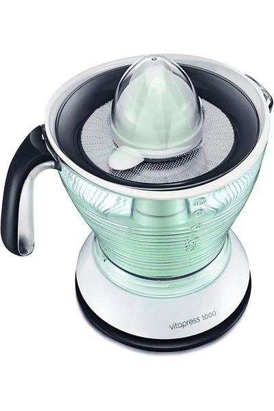 COOYA Vitapress 1L Electric Citrus Juicer, XL Capacity Orange Juicer (Multi Color)